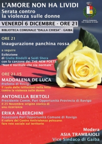 SERATA CONTRO LA VIOLENZA SULLE DONNE